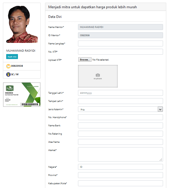 Cara Mendaftar Menjadi Agen HNI HPAI Secara Online â€“ HPA ...