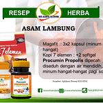 Jual Resep Herba Asam lambung HNI HPAI di Bandung, WA : 082216902775